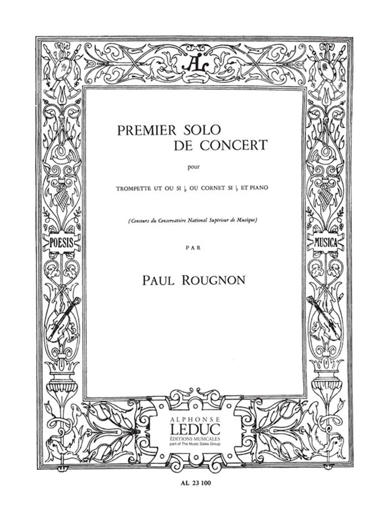 Premier Solo De Concert.